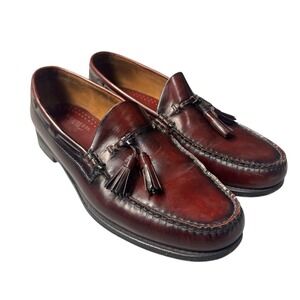 G.H. Bass & Co WEEJUNS Layton Loafers Men's 10D Tassel Kiltie Casual Preppy